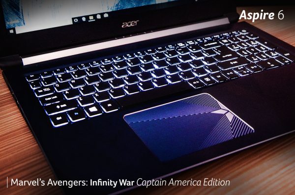 laptop captain marvel edition