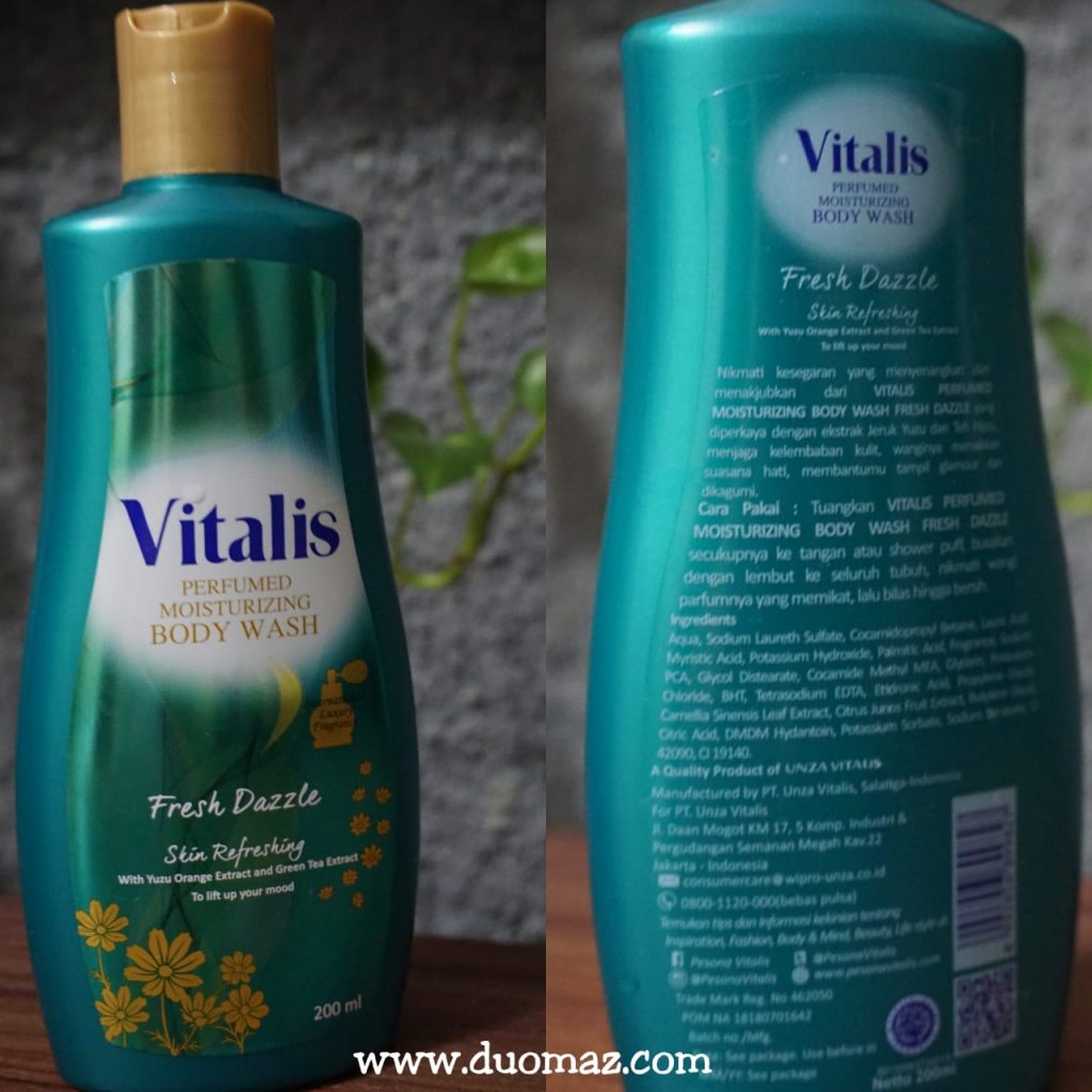 vitalis perfumed moisturizing fresh dazzle