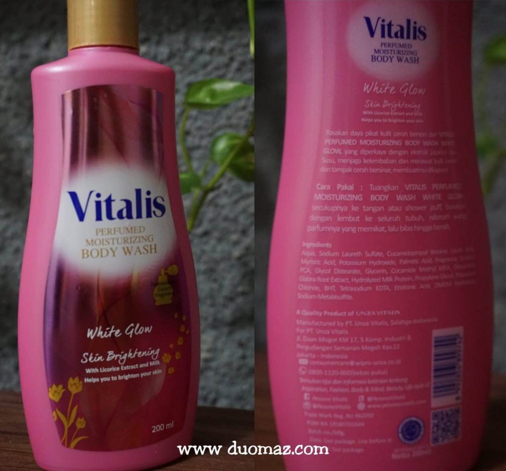 vitalis perfumed moisturizing white glow