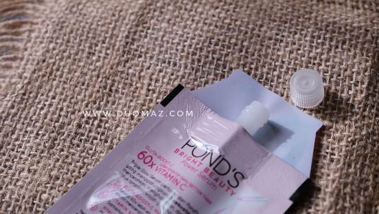 kemasan serum pencerah wajah