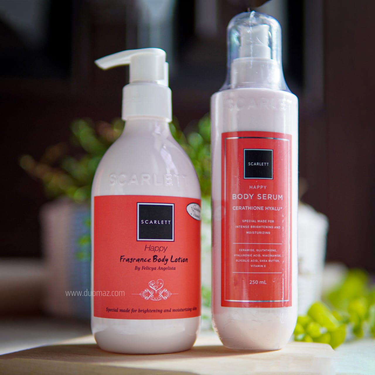 Skinvesment dengan Skincare SCARLETT Happy Body Serum Part 2 duoMAZ