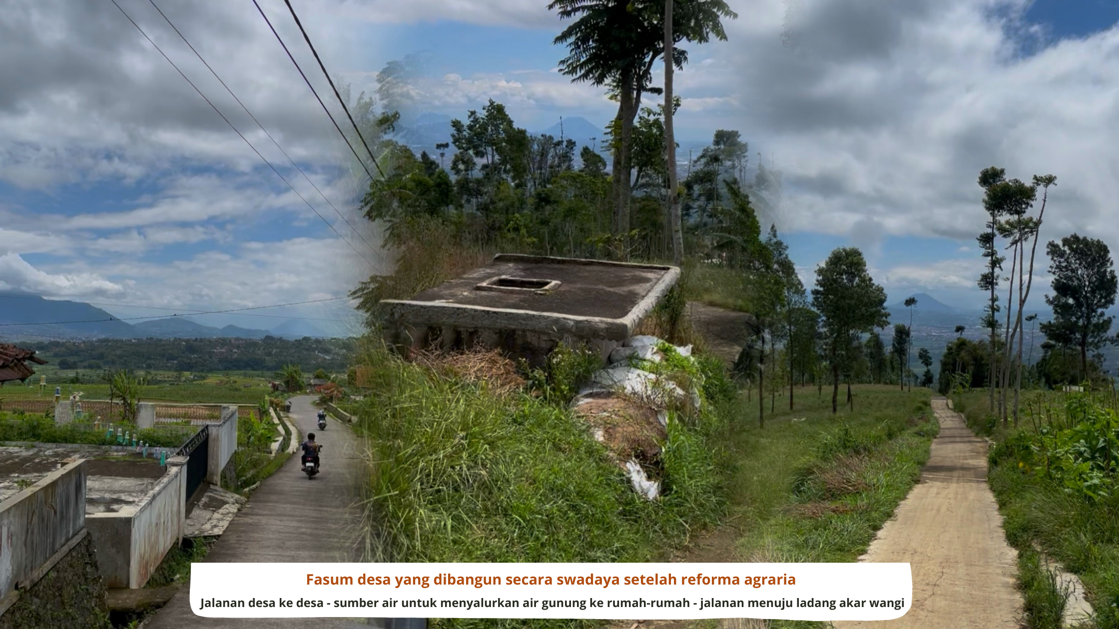 tampak desa Sukamukti