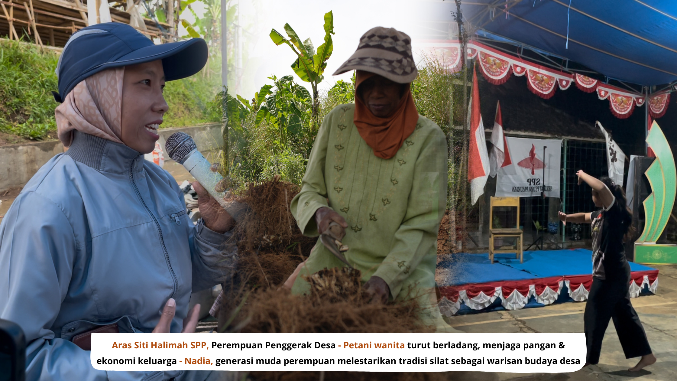 peran wanita dari desa Sukamukti