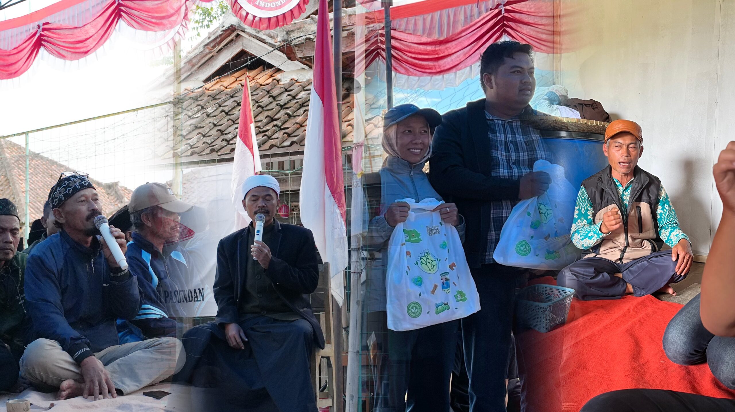 warga desa di forum diskusi