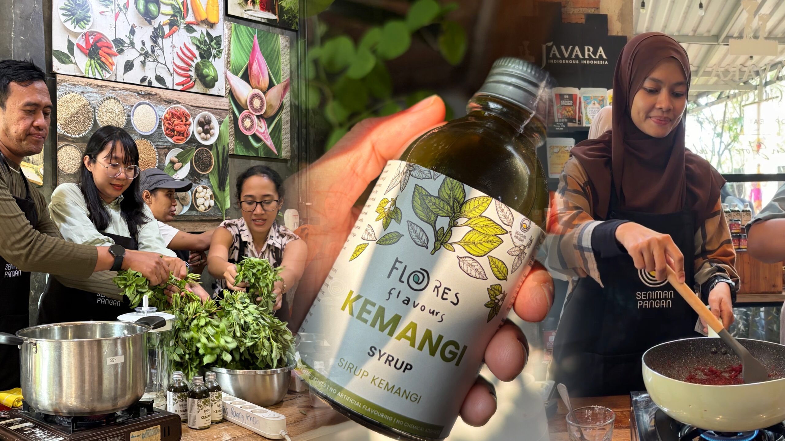 Mengolah rosella dan kemangi menjadi produk pangan lokal